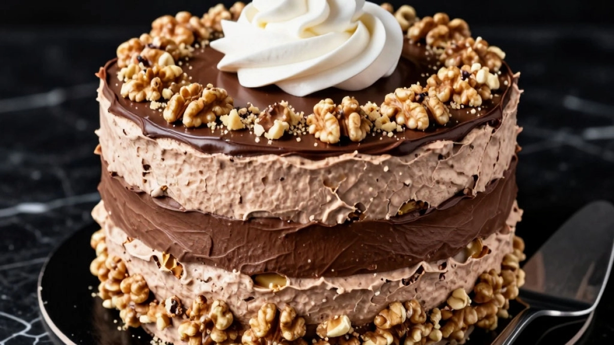 Ореховый торт "Киевский": удовольствие и польза без лишних калорий, можно есть хоть каждый день