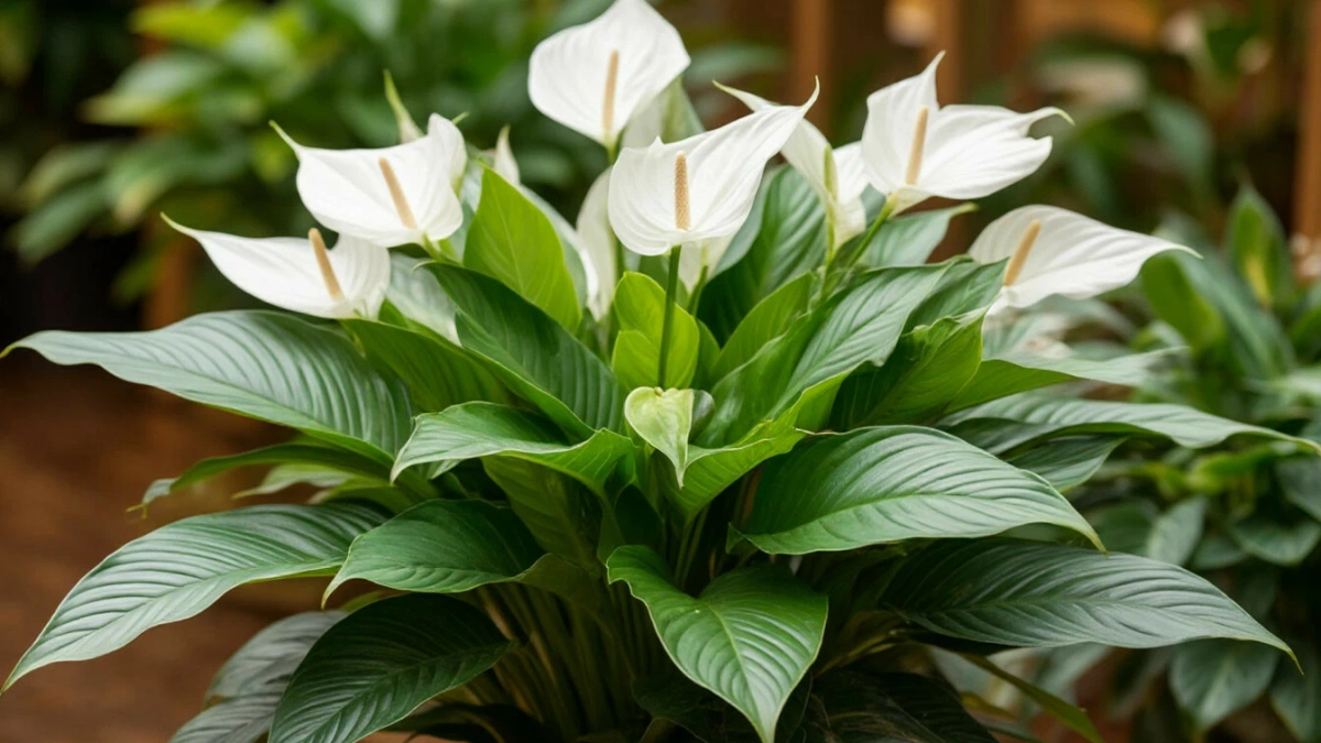 Весенний уход за "Женским счастьем": как пробудить у Спатифиллума зелень с белыми парусами после зимы