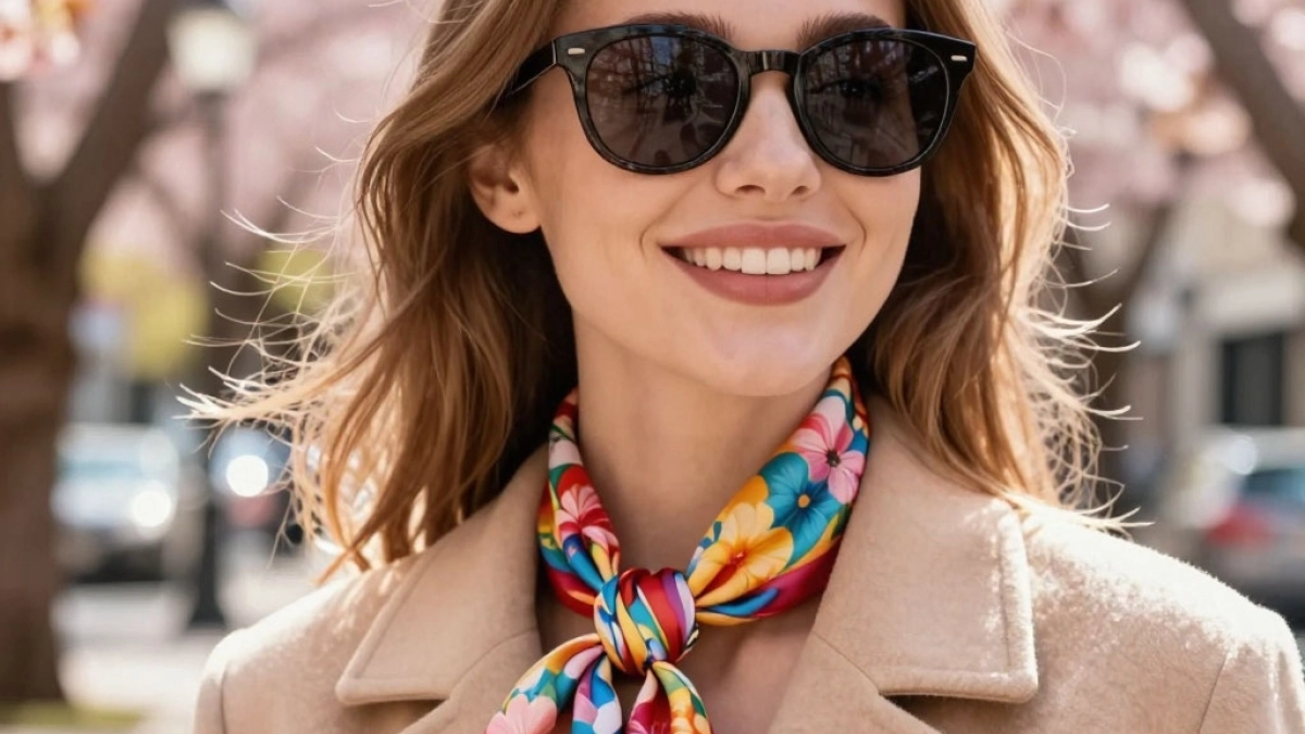 Платок снова в тренде: как носить по-современному — способ завязать, чтобы визуально вытянуть силуэт