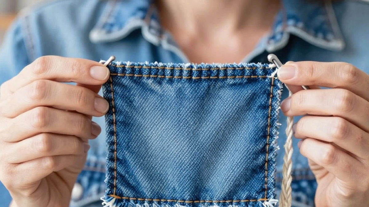 Девочки, старые джинсы и клубок пряжи: 6 простых идей, как создать уникальную вещь без швейной машинки