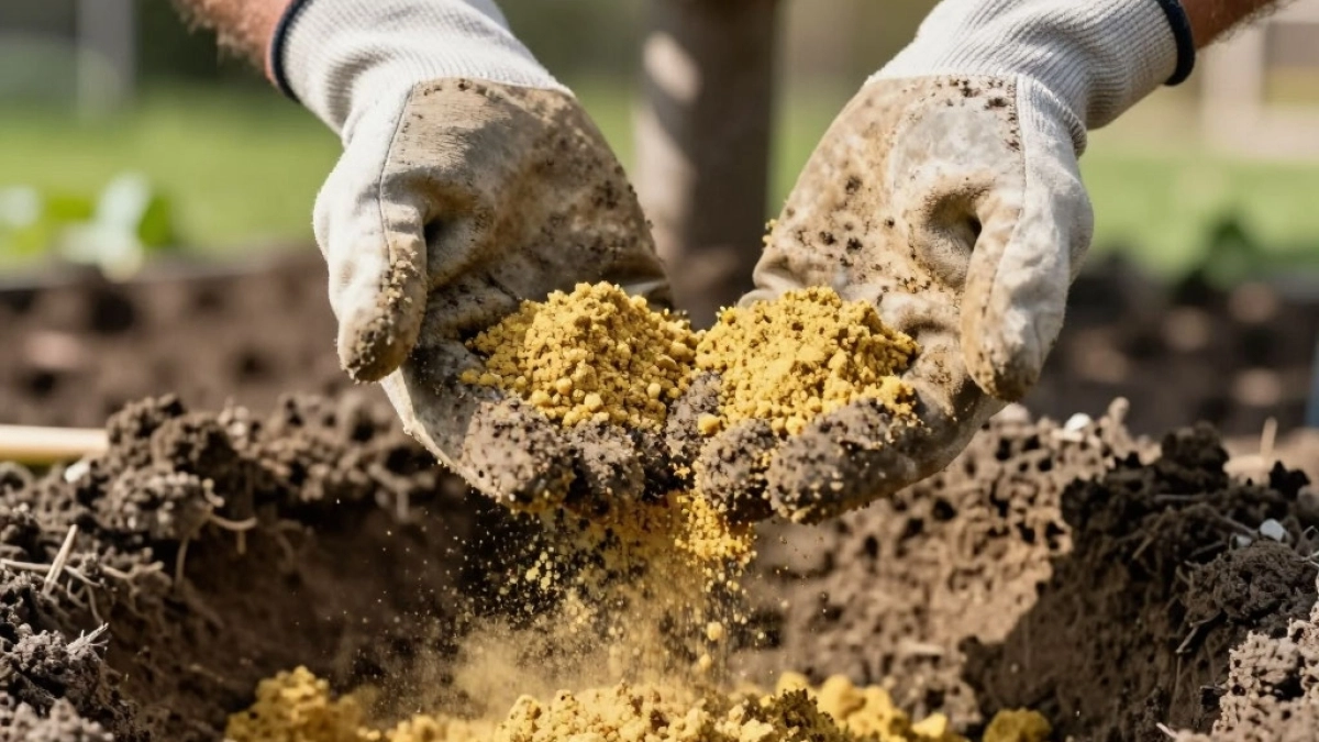 3 горсти под яблоню — и плодожорка улетает на соседний участок: яблоки наливаются румянцем, внутри нет ни одного червячка