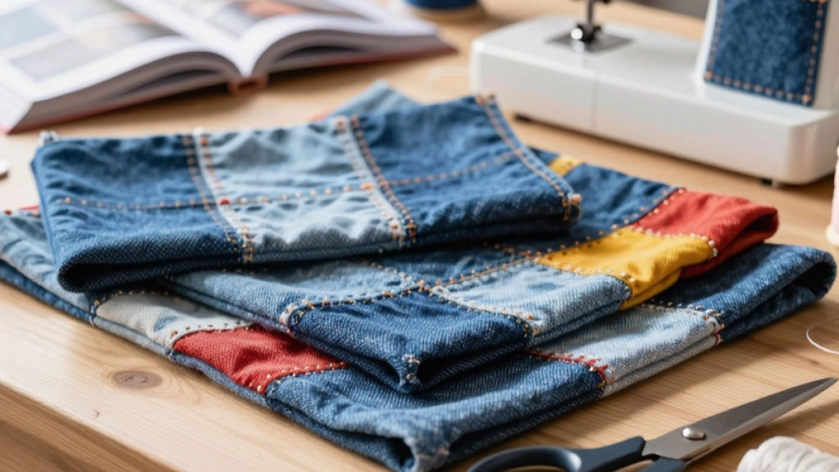 Старые джинсы не выбрасываю: как техника пэчворк превращает их в новую вещь и экономит мои деньги