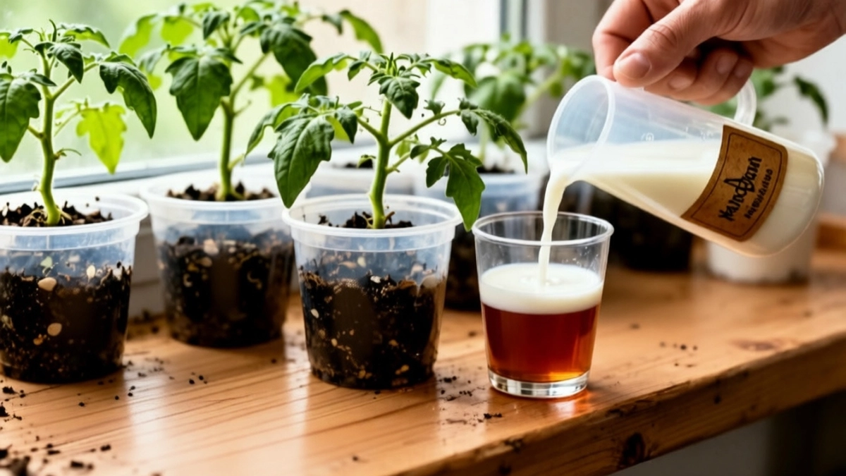 Лью весь апрель под томаты и перцы: толстенные стебли и мощные корни. Делюсь рецептом натуральной подкормки