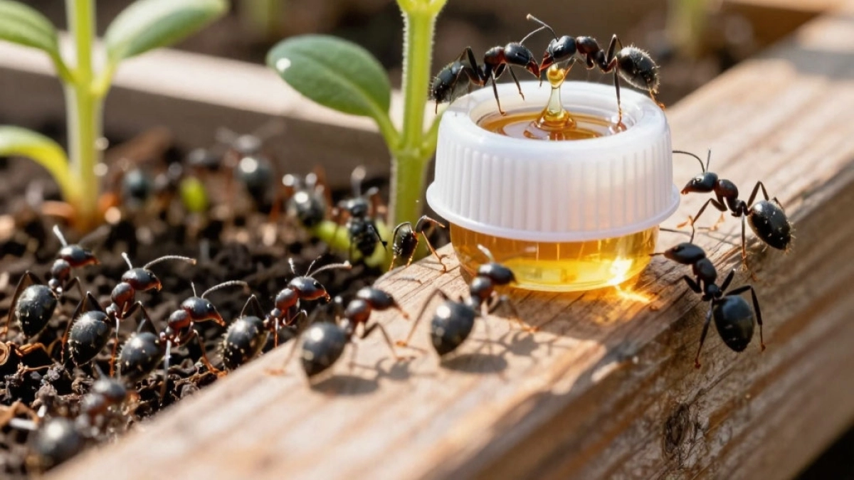 Раскладываю крышки от бутылок – и муравьи мрут колониями: даже царице конец - рабочий способ