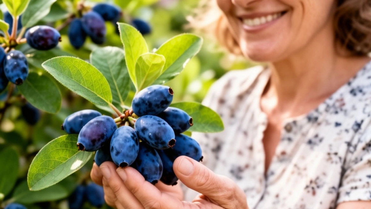 Подливаю под жимолость в апреле одно копеечное средство. Кусты усыпаны ягодами