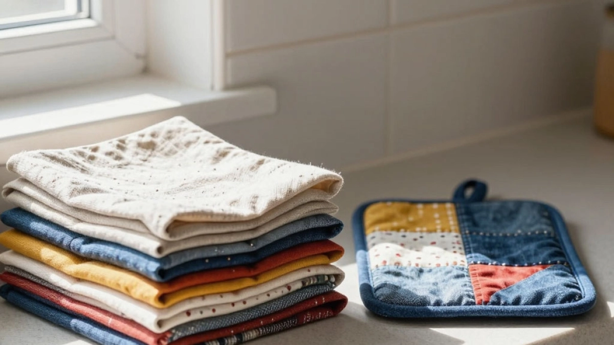 Старые обрезки ткани не выкидываю ни в коем случае: вот что делаю из них всего за 10 минут для дома