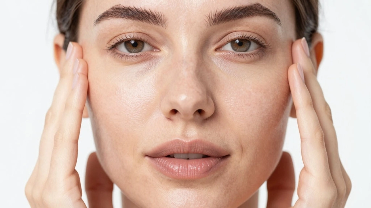 Повторяла за кореянками и не узнала себя в зеркале - подтянутые щеки в 3 шага для “ленивых" за 1,5 минуты в день