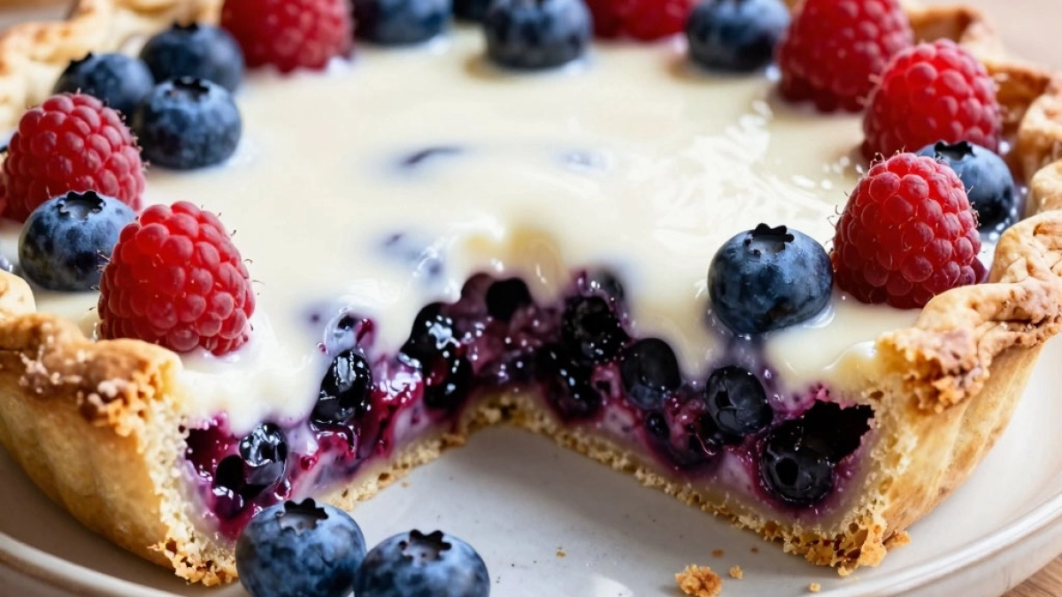 Муж сказал, что это лучший пирог к чаю. Пеку его целый год и со свежими, и с замороженными ягодами