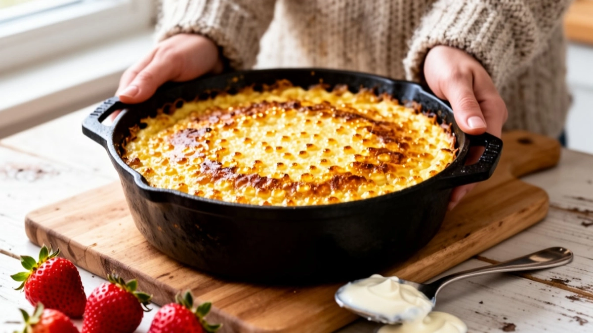 Из одного стакана пшена можно приготовить целую форму сытного пшенника – получается плотный и влажный пирог