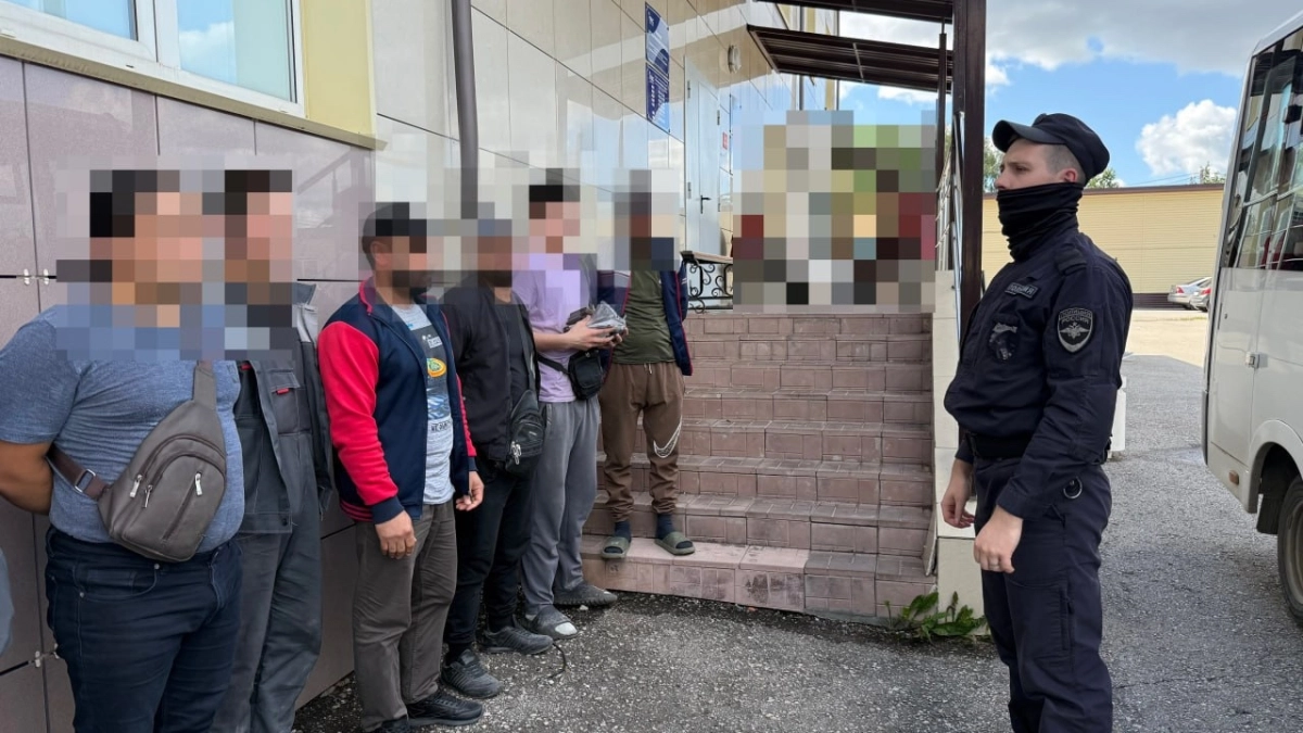 В Калужской области полиция провела масштабный рейд по выявлению нелегальных мигрантов