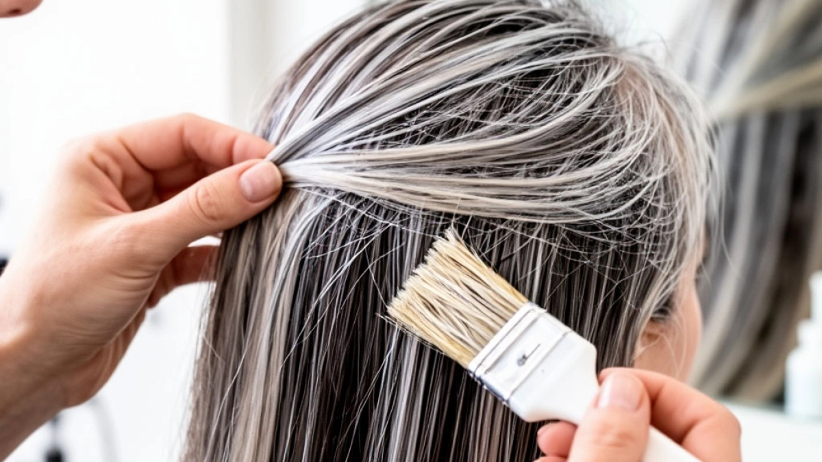 Как правильно тонировать седые волосы дома, если не любите посещать парикмахерскую