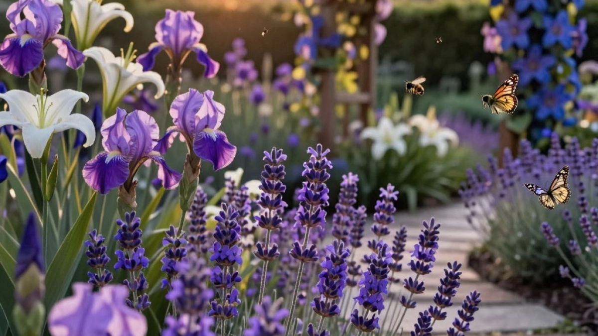 Синие цветы моего великолепного сада с весны до осени: самые синие, неприхотливые и густоцветущие