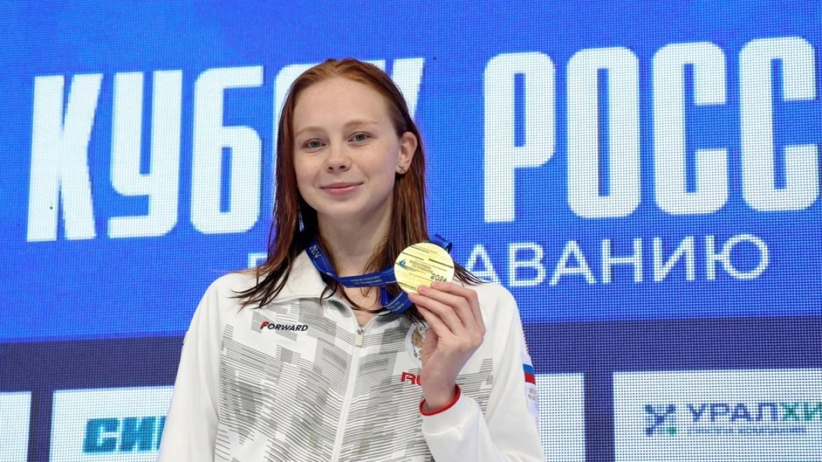 Калужанка Алина Гайфутдинова второй раз победила на Кубке России по плаванию в Санкт-Петербурге