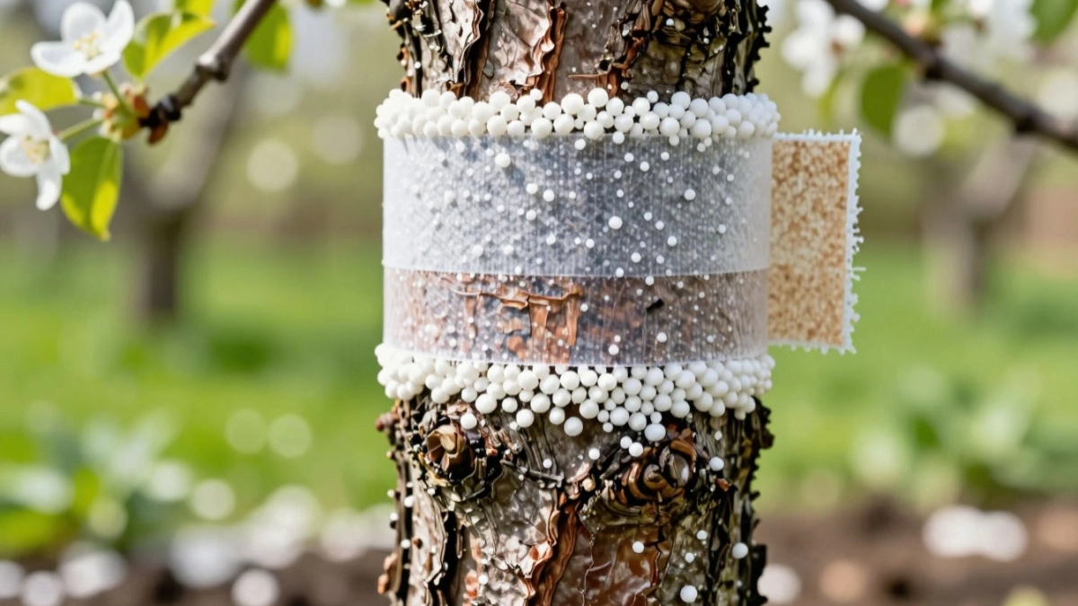 Юбочки на деревьях от муравьёв и тли: простой и проверенный метод