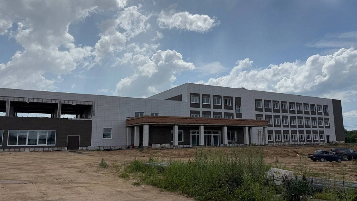 В Калужской области строят дом соцобслуживания по нацпроекту "Семья"