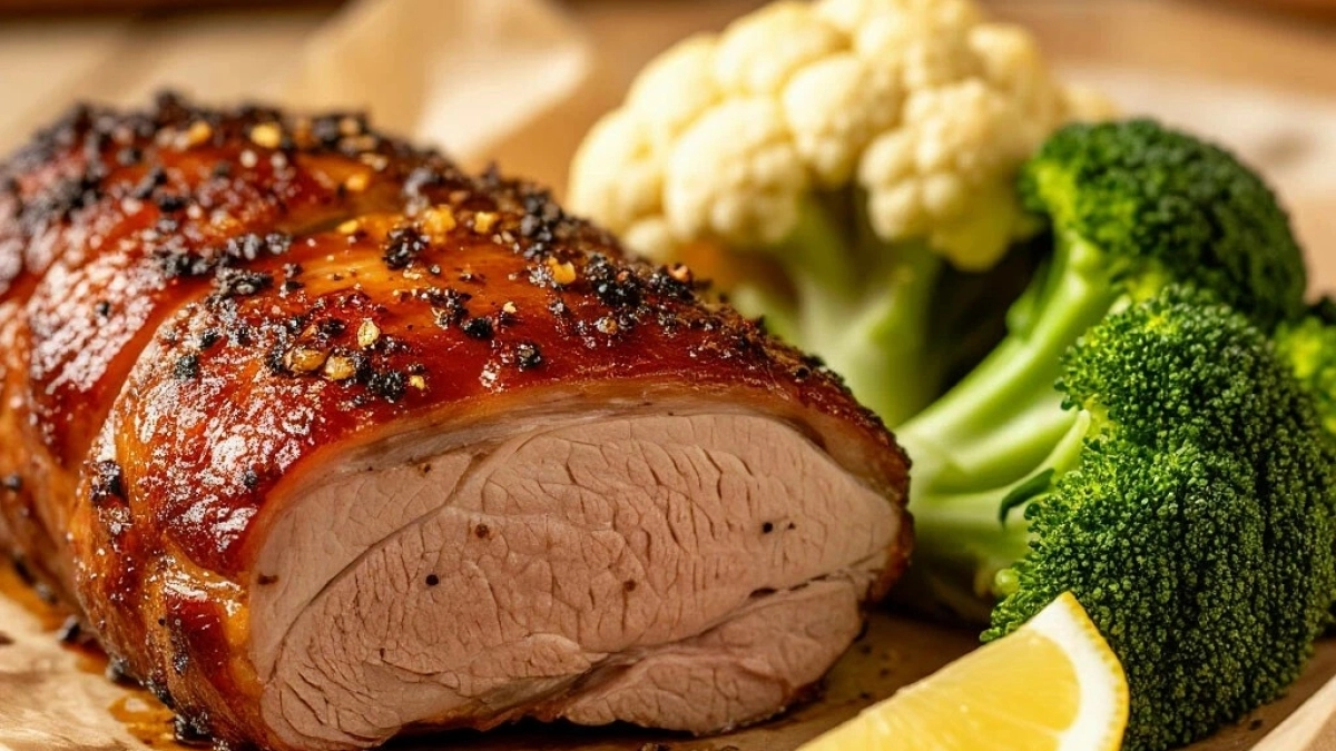 Просто заворачиваю мясо в пергамент и ровно через 1 час оно тает во рту