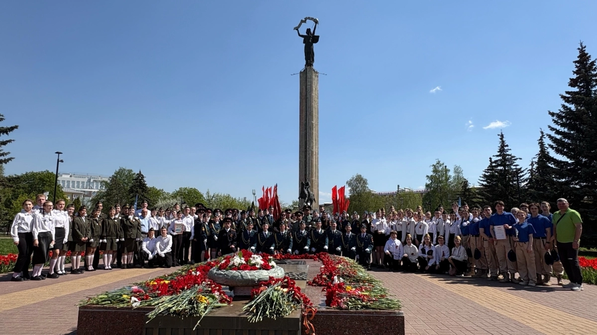 На площади Победы в Калуге прошел смотр-конкурс образцовых караулов