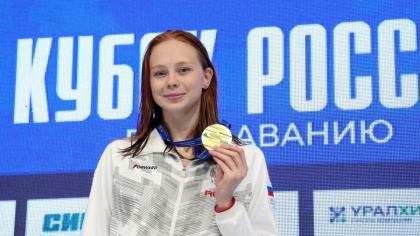 Калужанка Алина Гайфутдинова второй раз победила на Кубке России по плаванию в Санкт-Петербурге